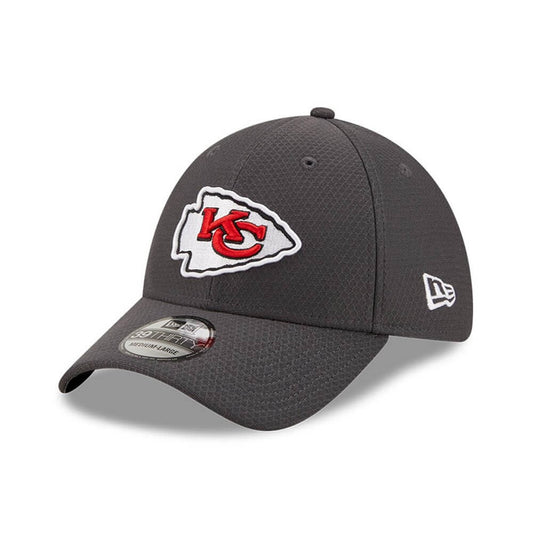 NEW ERA šiltovka 3930 NFL Hex tech 39thirty KANSAS CITY CHIEFS Grey