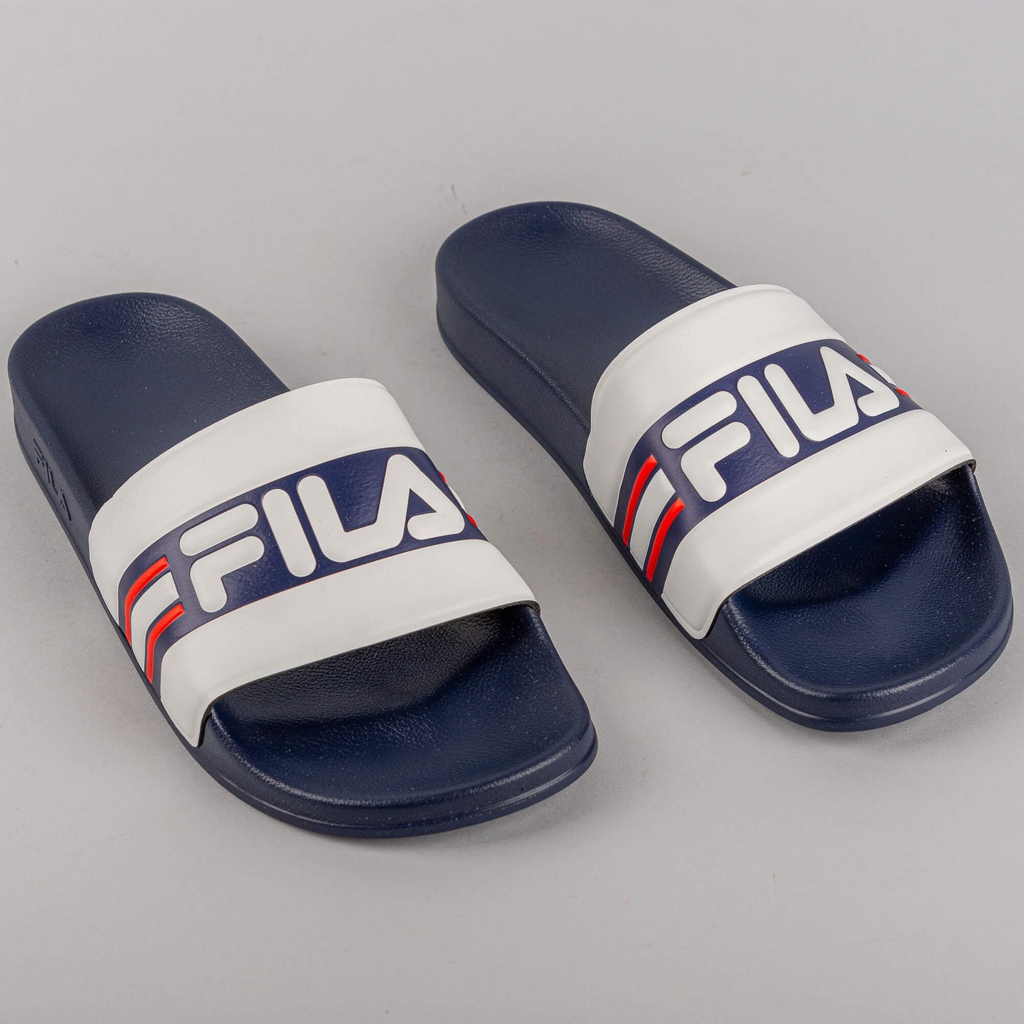 Šľapky FILA Slipper OCEANO White-Fila Navy-Fila Red