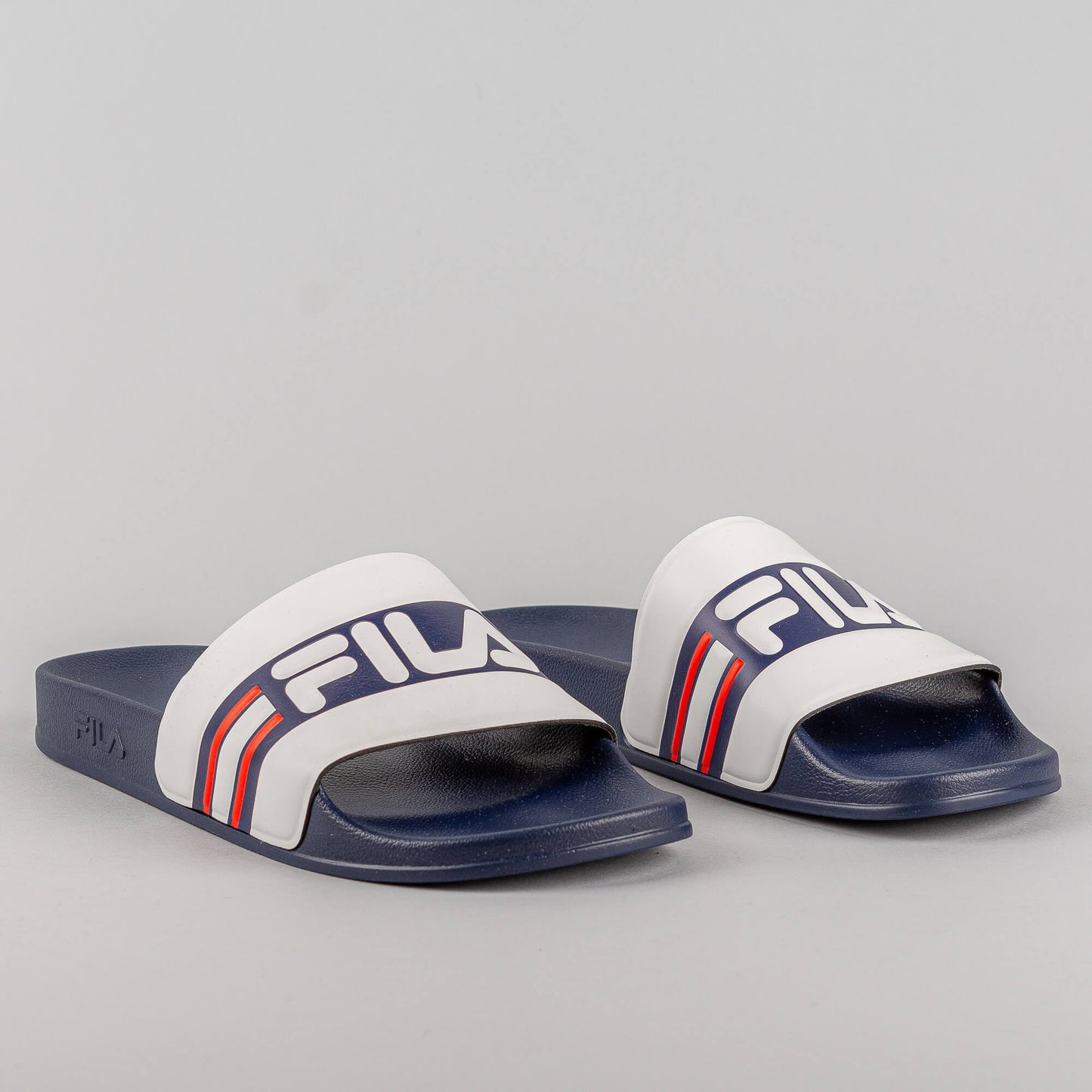 Šľapky FILA Slipper OCEANO White-Fila Navy-Fila Red