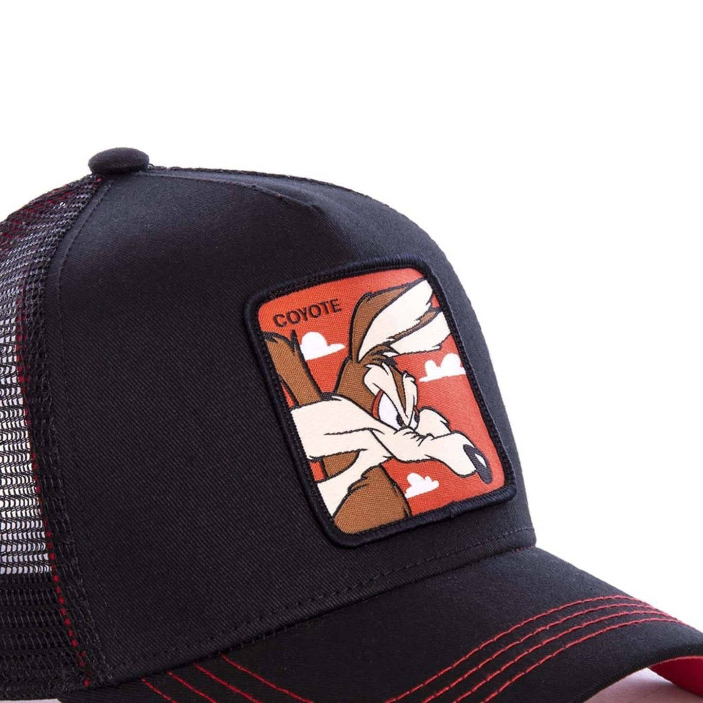 CAPSLAB LOONEY TUNES COYOTE BLACK CAP