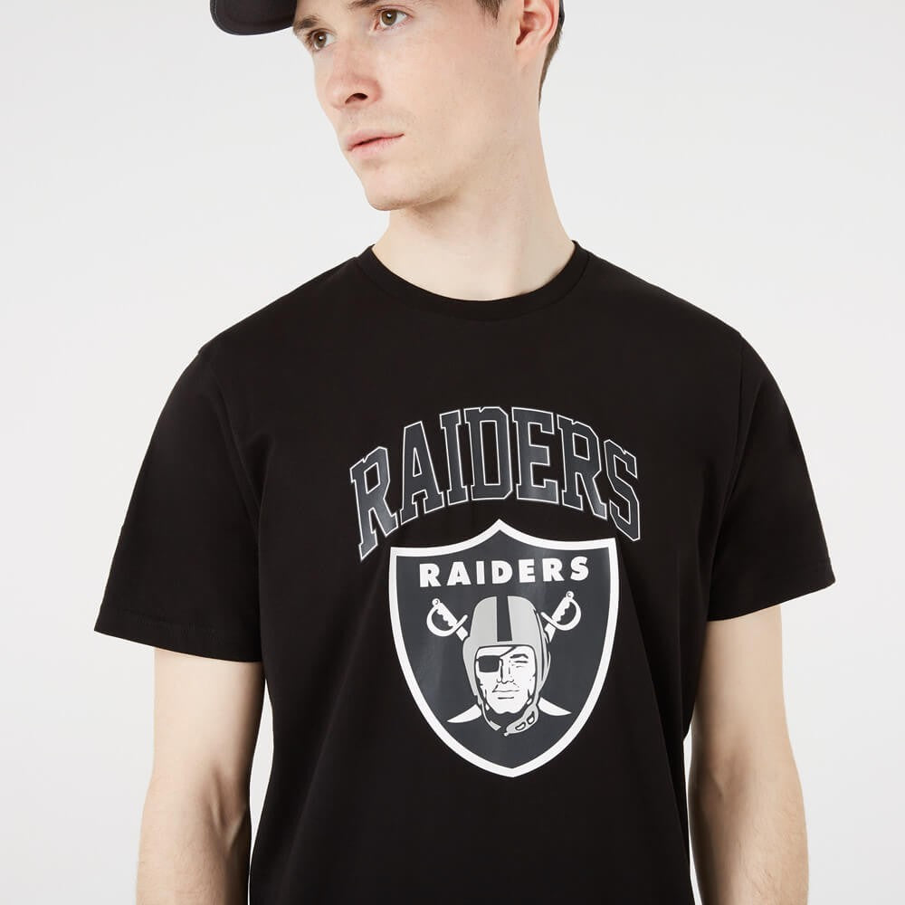 New Era tričko NFL Team Shadow Tee Las Vegas Raiders Black