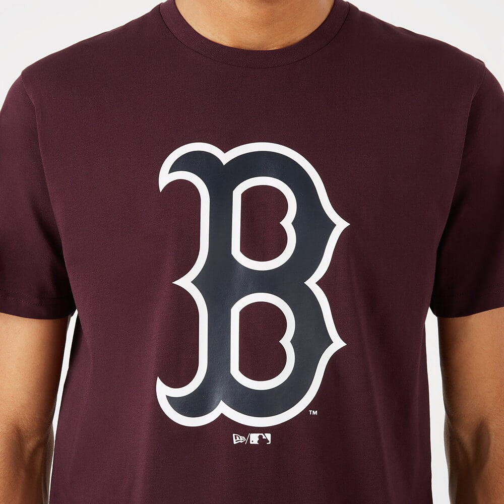 New Era tričko MLB Seasonal Team Logo Tee Boston Red Sox Red