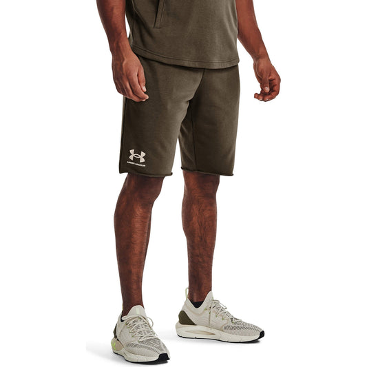 Šortky Under Armour Men's UA Rival Terry Shorts khaki