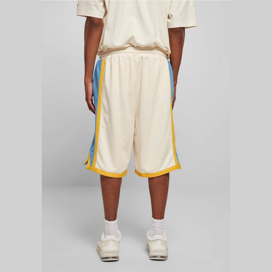 Starter Laser Shorts palewhite/horizonblue/californiayellow