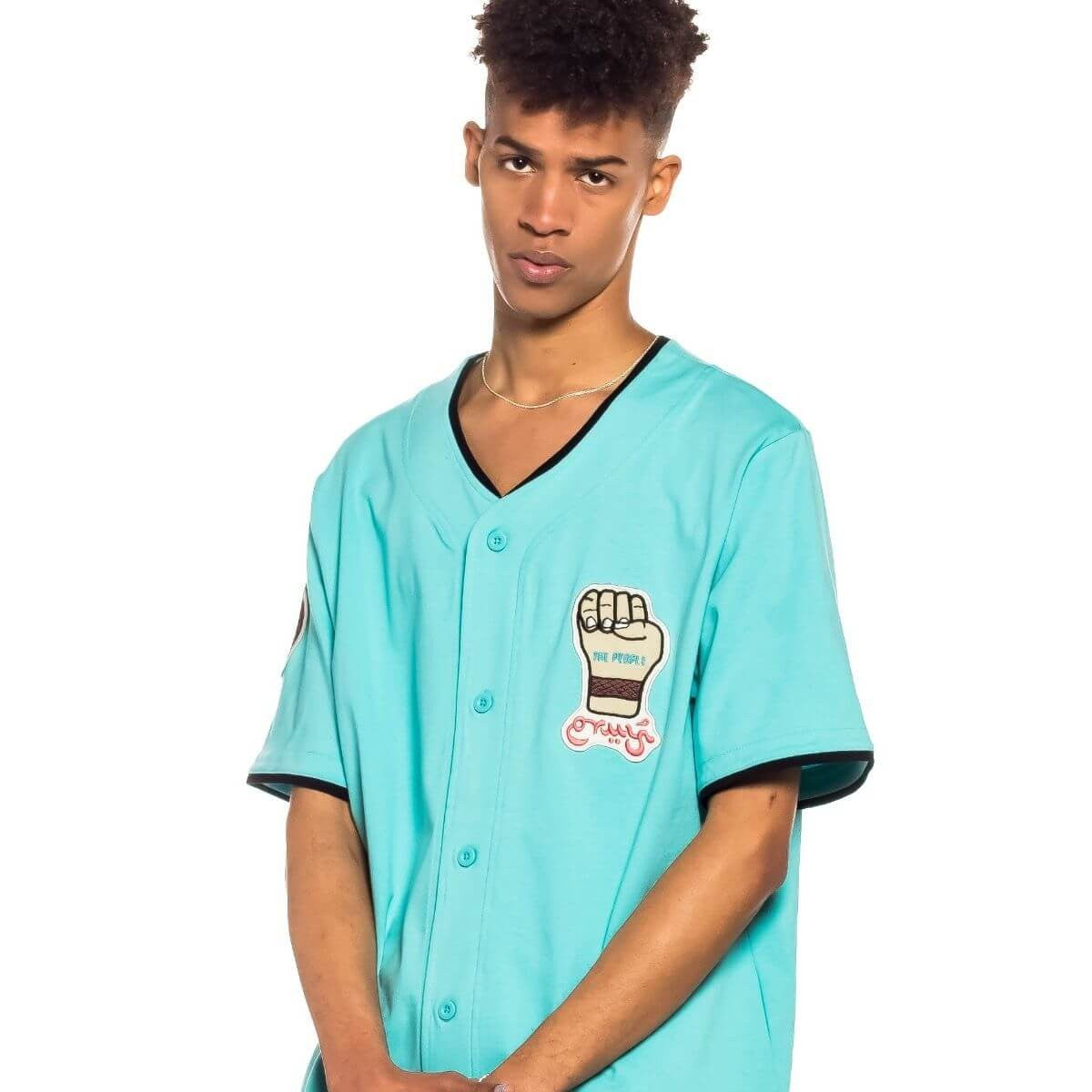 GRMY GRIMEY WEAR DAY DREAMER BASEBALL JERSEY BLUE