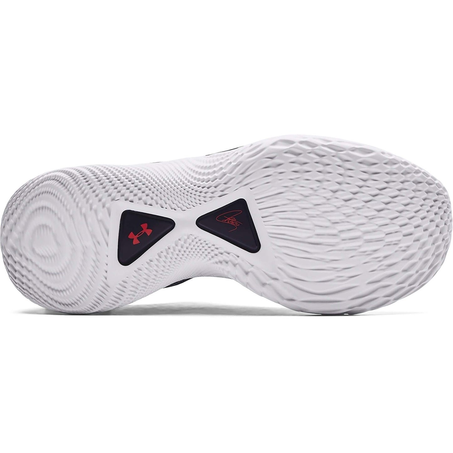 Under Armour Unisex Curry Flow 9 Basketball Shoes Midnight Navy / Orange