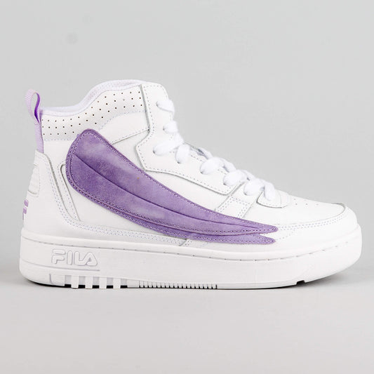 Dámske tenisky FILA FXVENTUNO F LOGO mid Wmn White-Iridescent