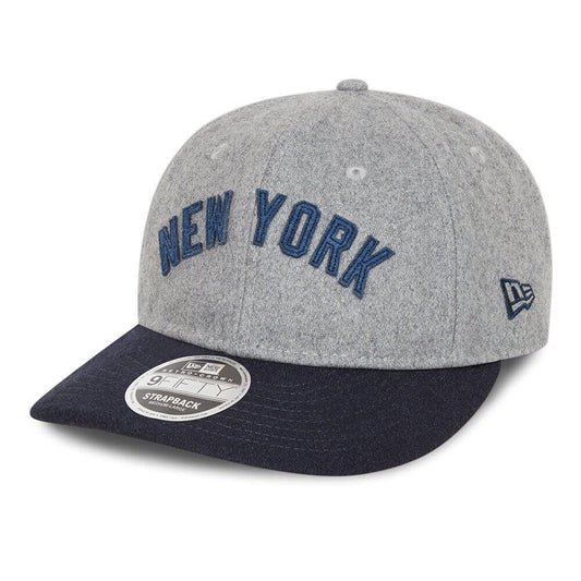 Šiltovka NEW ERA 950 MLB retro crown New York Yankees šedá