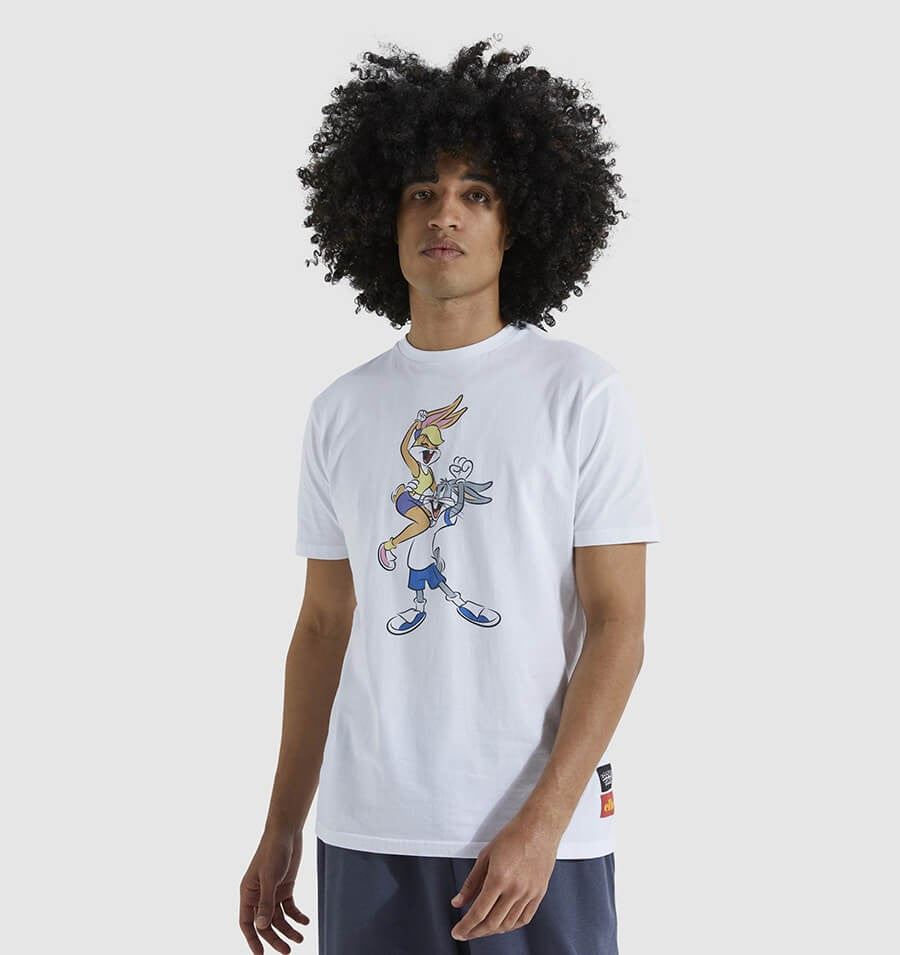Ellesse x Looney Toons Collection Sidalini Tee White