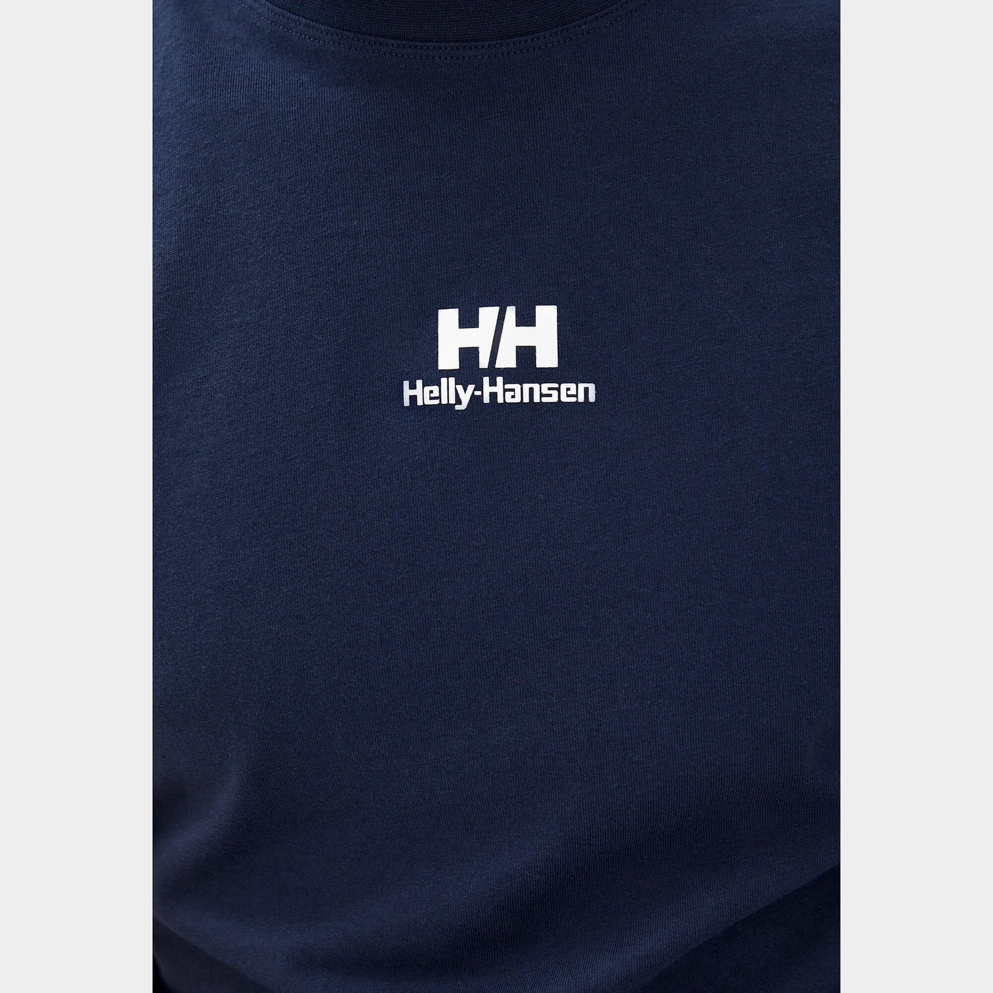 Helly Hansen Yu20 Logo T-Shirt Navy – BBALLTOWN - Main Image