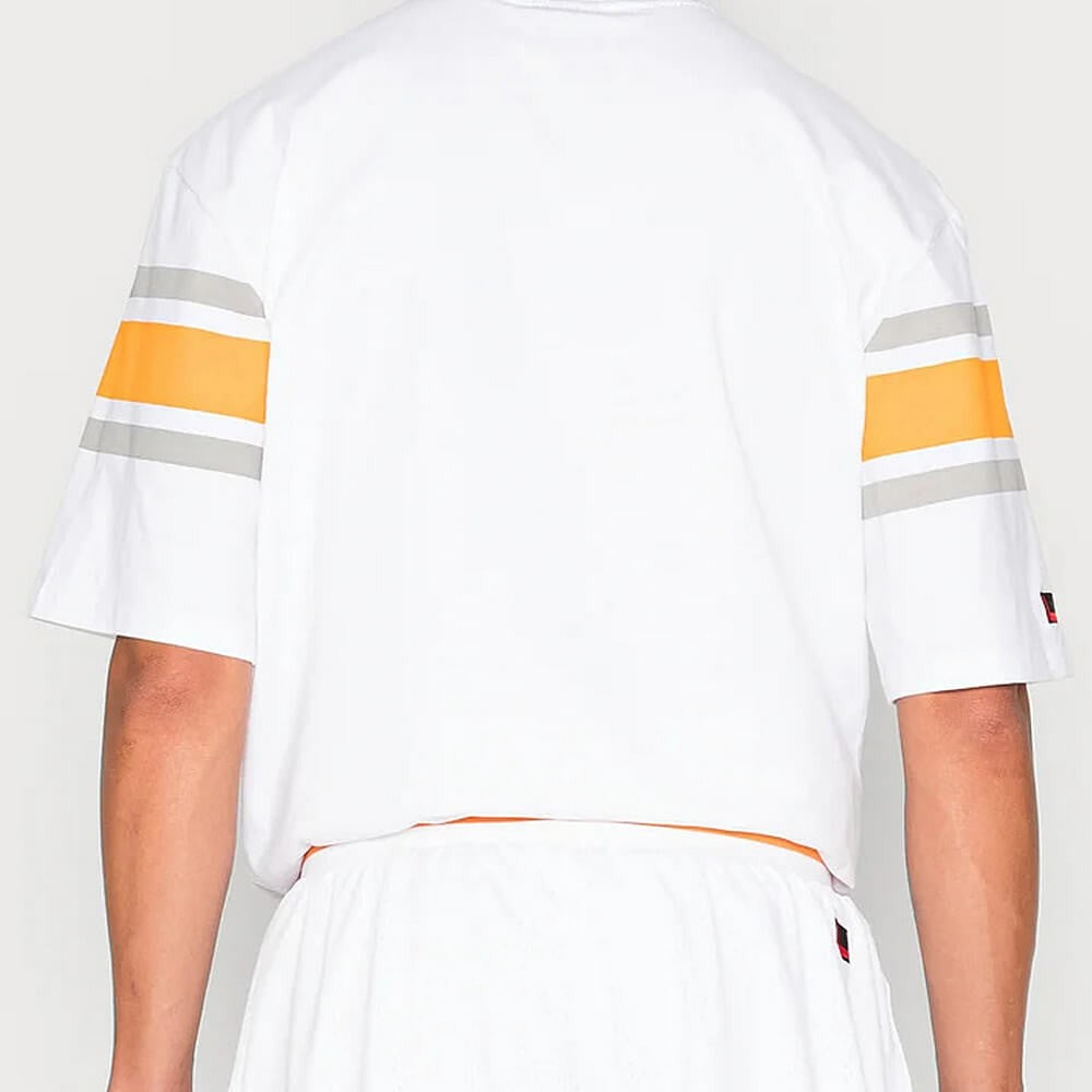 FUBU Corporate Block T-Shirt white/grey/orange