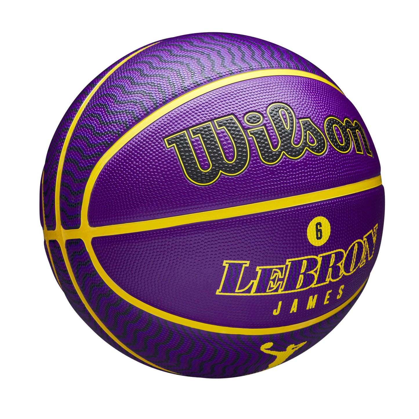 WILSON NBA PLAYER ICON - OUTDOOR - LEBRON Purple (sz. 7)