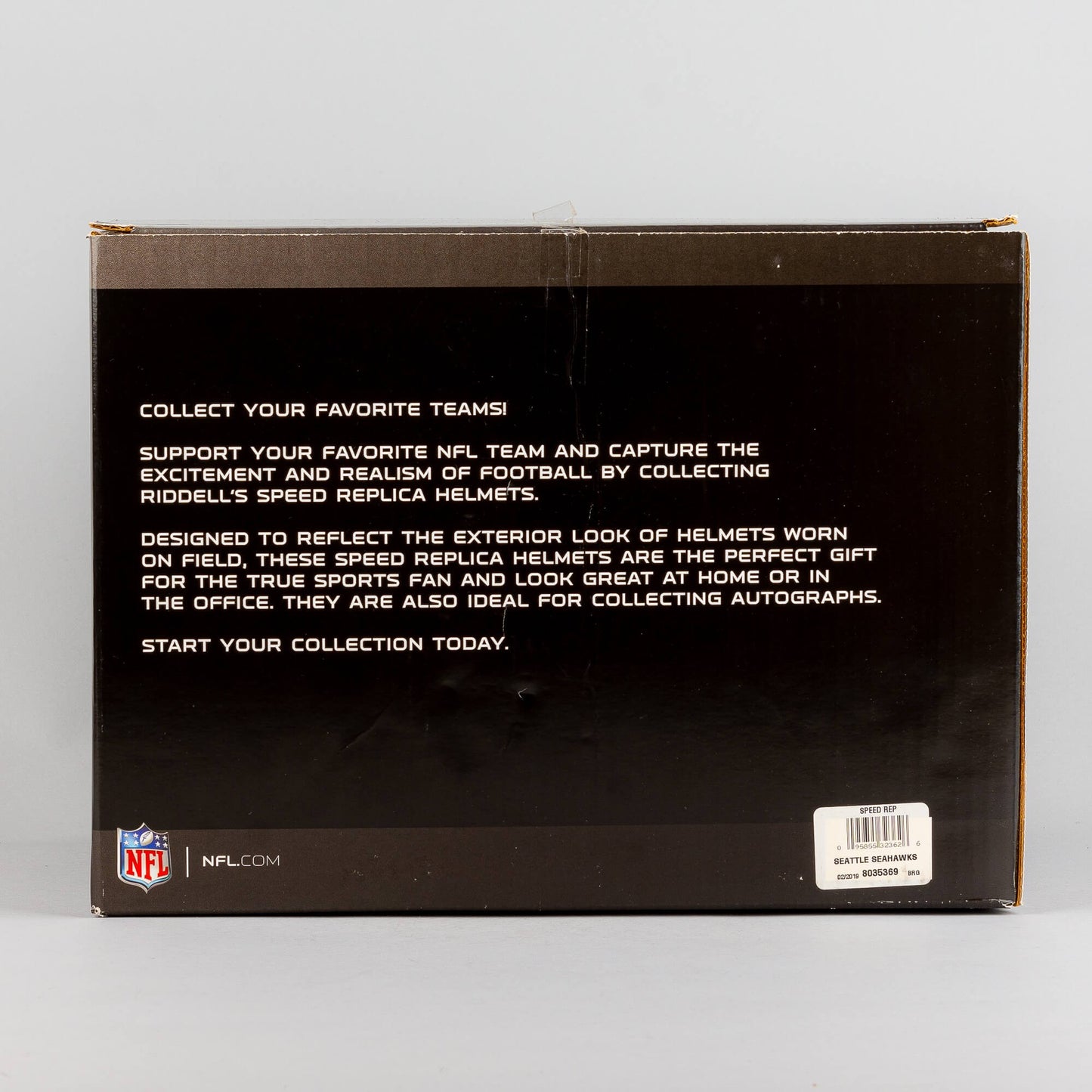 Helma NFL Miac Riddell Speed Replica Helmet Seattle Seahawks