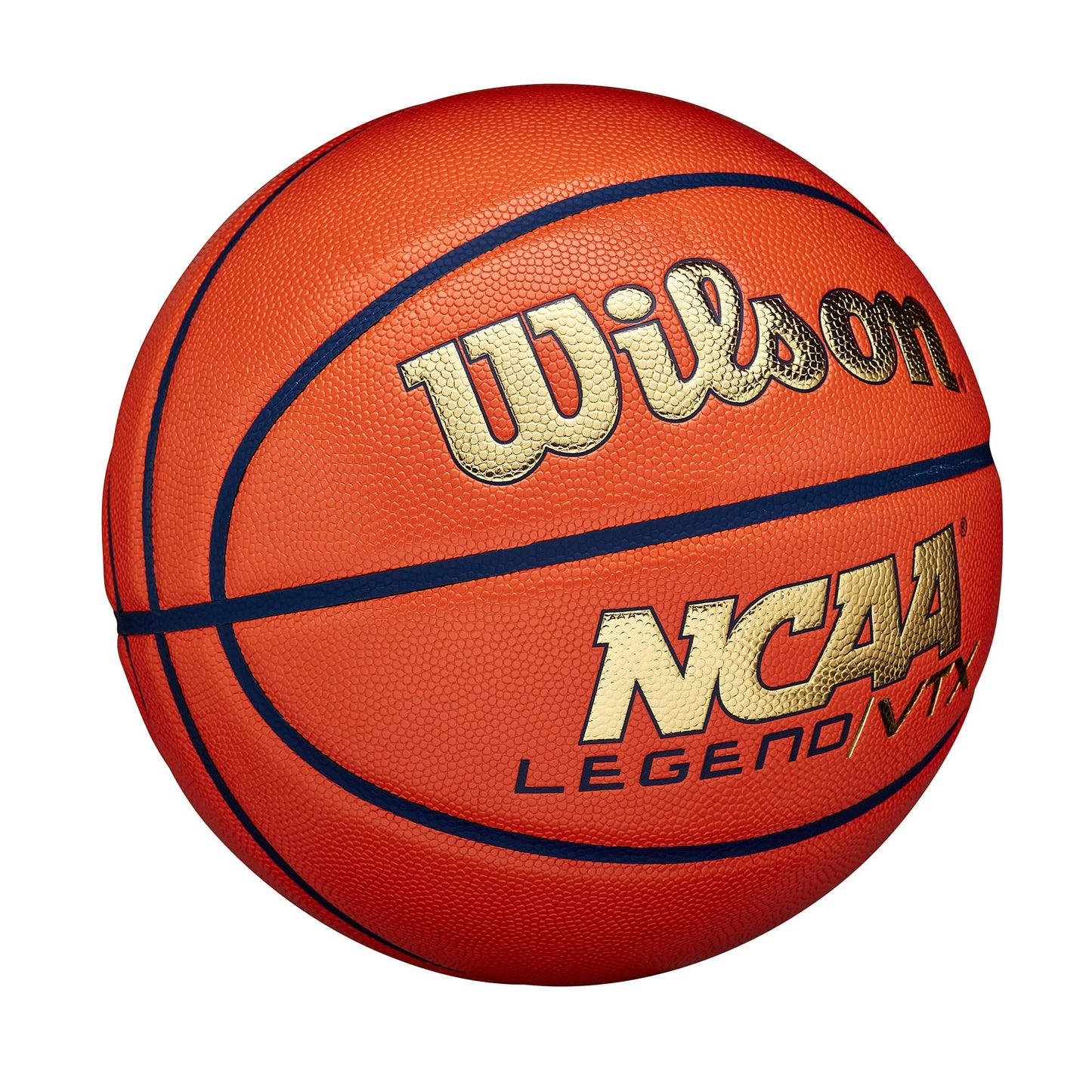 Wilson NCAA LEGEND VTX BSKT Orange/Gold (sz. 7)