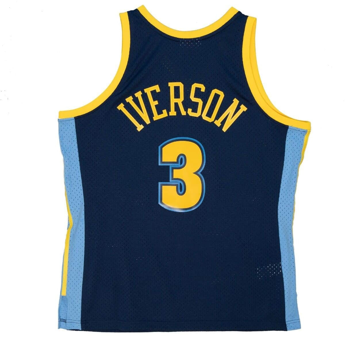 Mitchell & Ness NBA Alt. Jersey DENVER NUGGETS ALLEN IVERSON ASTROS BLUE