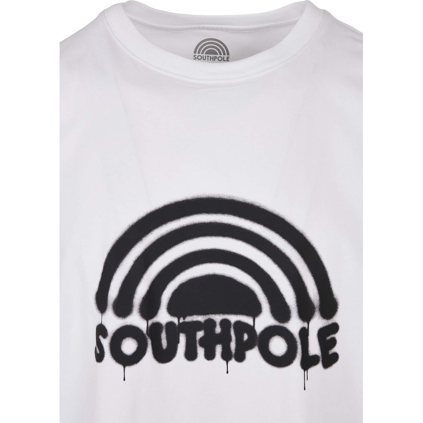Southpole Spray Logo Tee white