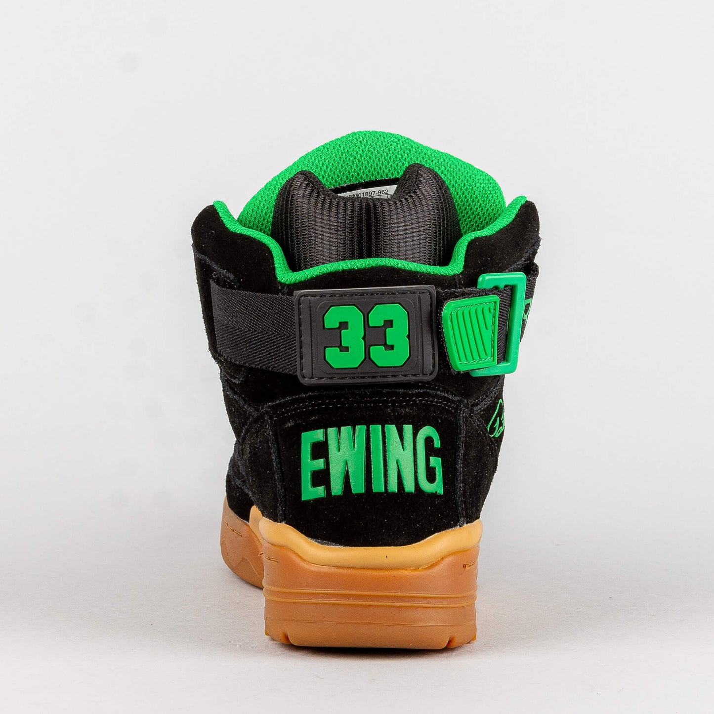 Ewing 33 Hi X Lrg Suede Black/Green/Gum