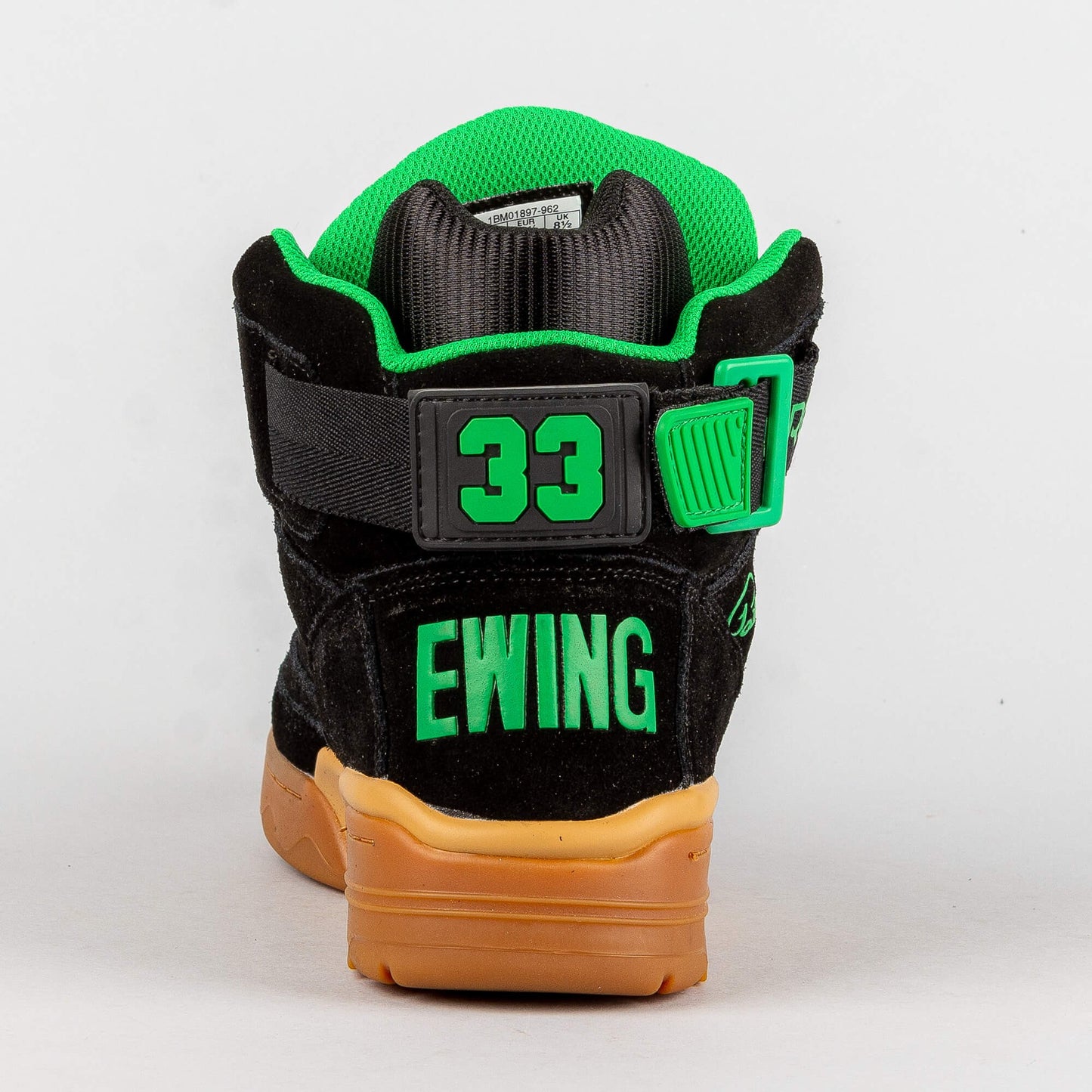 Ewing 33 Hi X Lrg Suede Black/Green/Gum