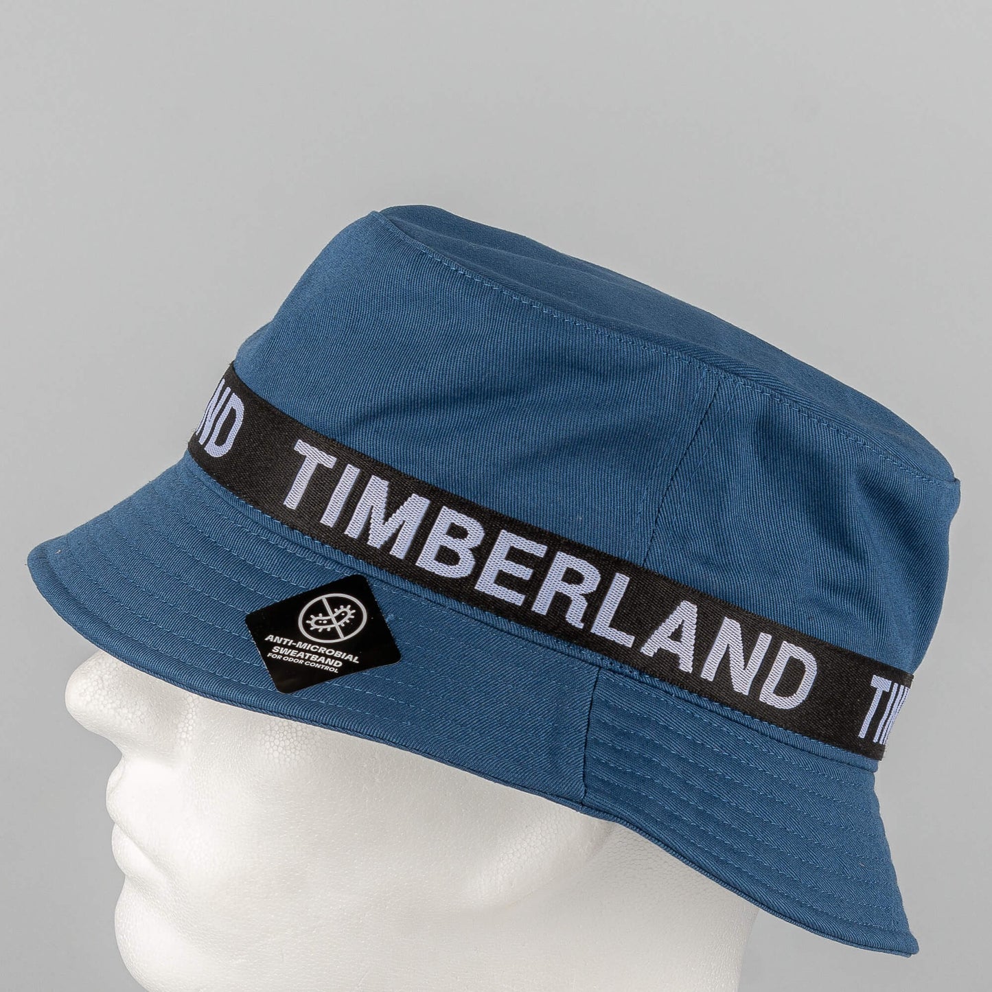 Timberland Bold Logo Bucket Hat Dark Denim