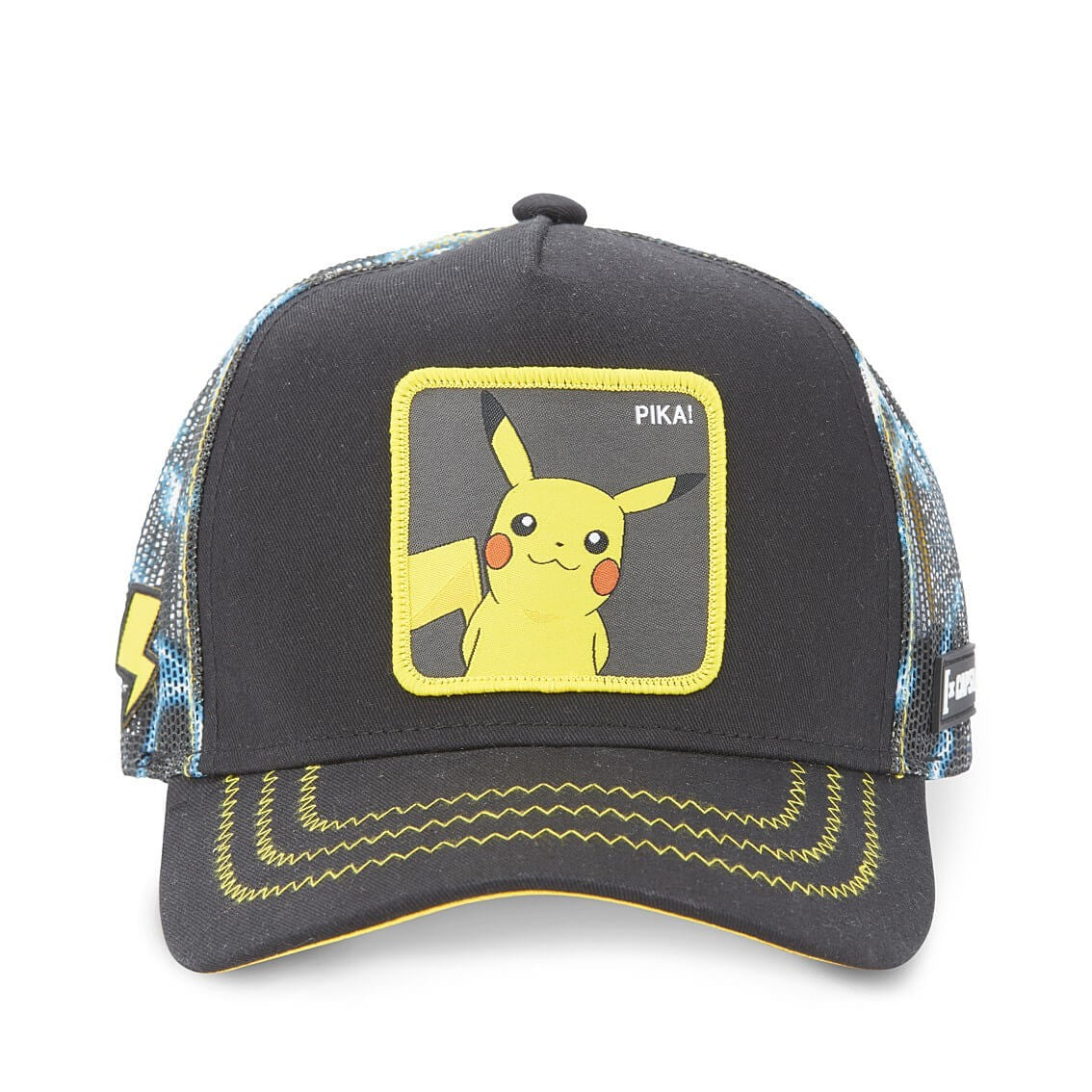 Capslab Pokemon Pikachu Adult Cap Black