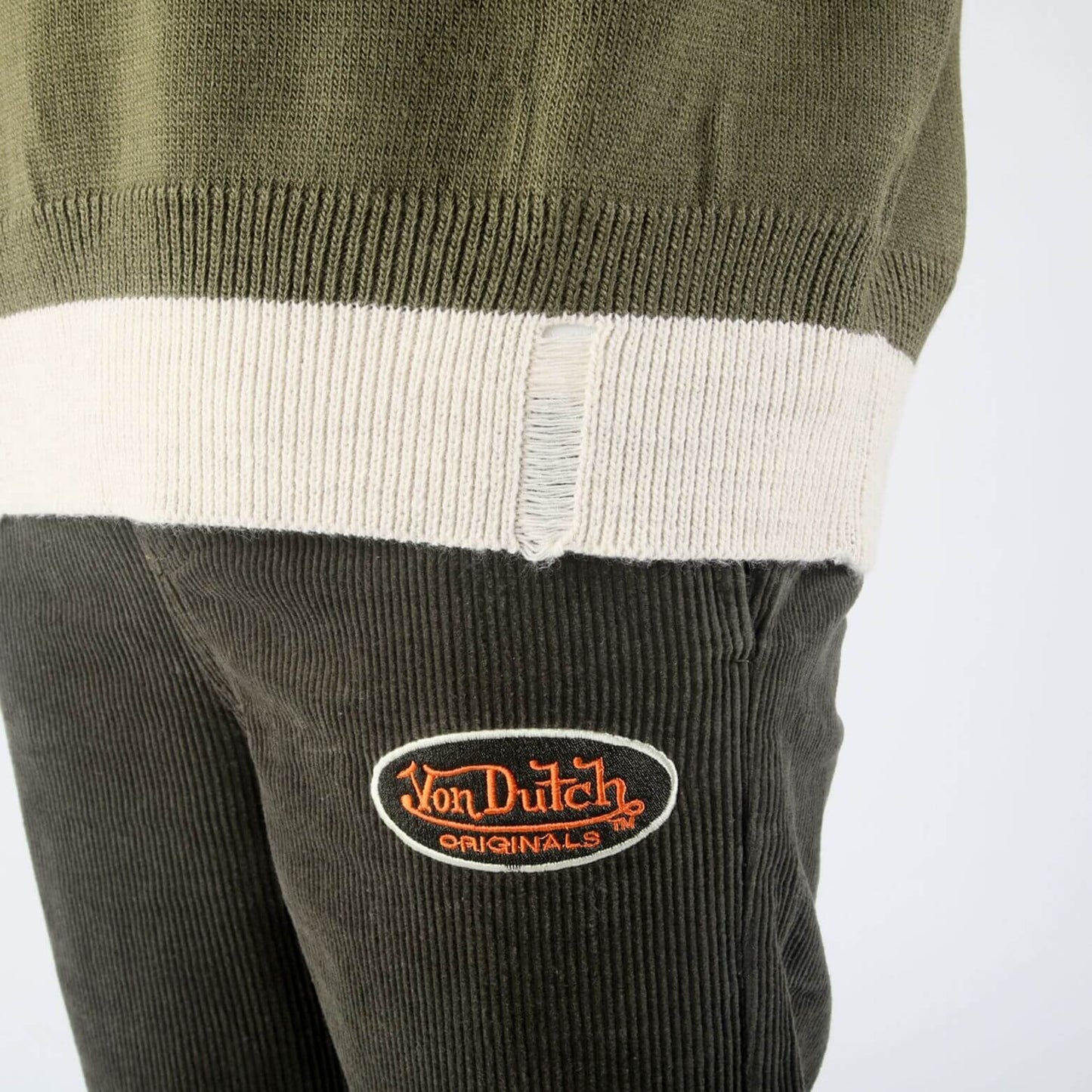 Pletená vesta Von Dutch Originals Mavy Knit Vest zelená