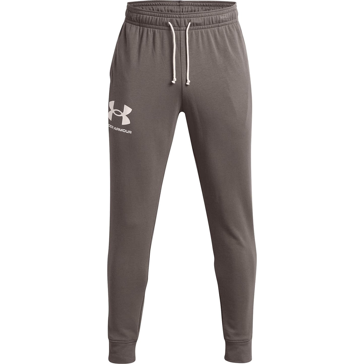 Under Armour Men's UA Rival Terry Joggers Fresh Clay / Onyx White