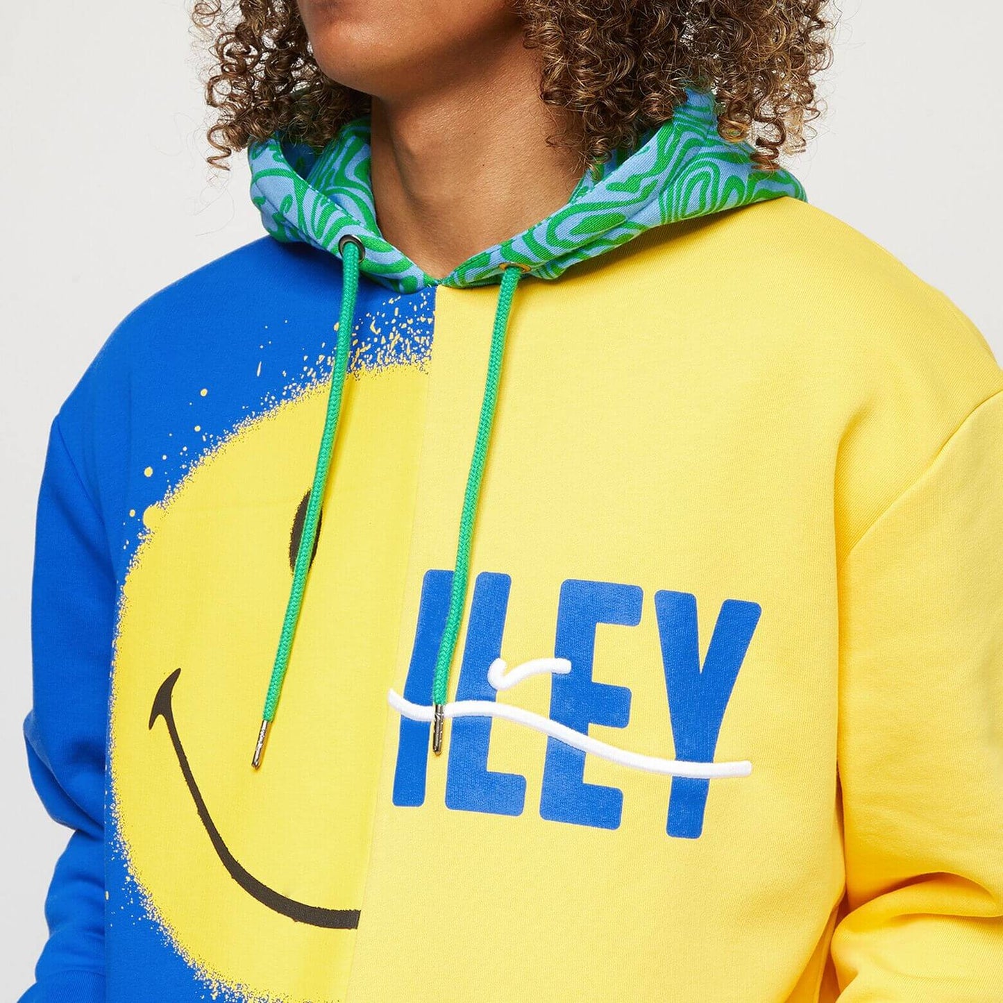 Karl Kani Signature Split Smiley Hoodie multicolor