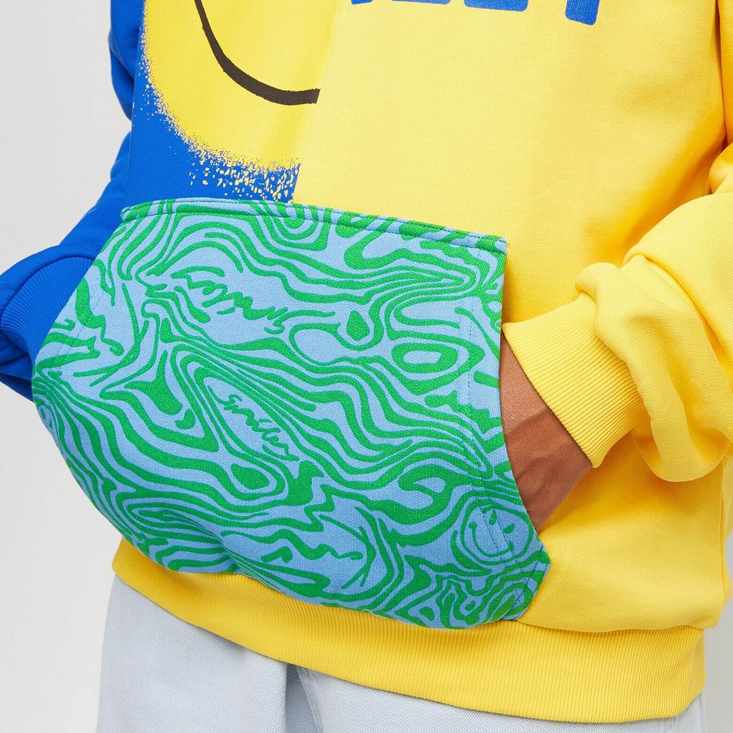 Karl Kani Signature Split Smiley Hoodie multicolor