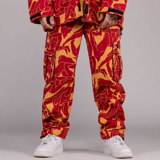 Grimey Wear Lust Mantra Track Pants Brown