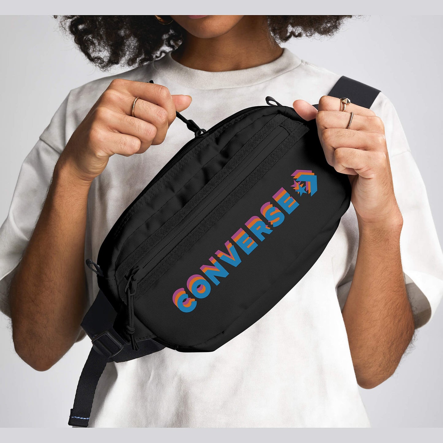 Converse Transition Sling Large Logo Black