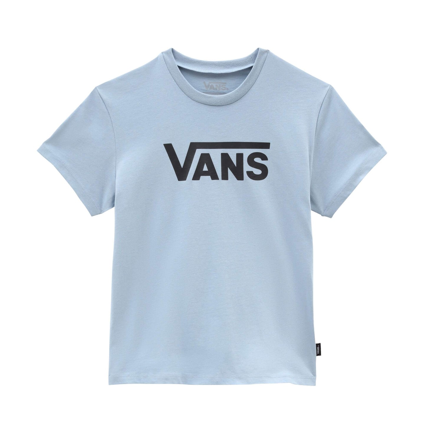 Vans Girls Flying V Crew T-Shirt (8-14 Years) Flying V Ashley Blue