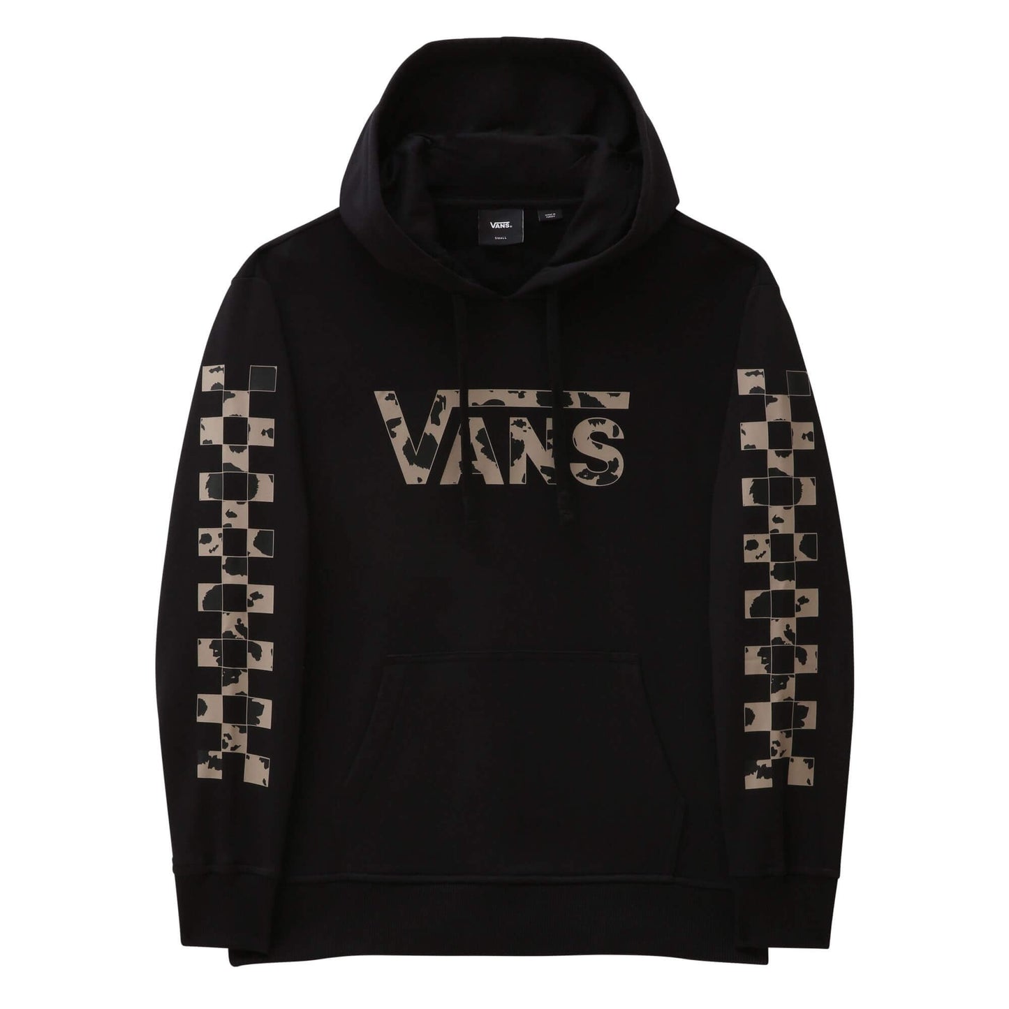 Vans Dotty Check Pullover Hoodie Dotty Animal Black