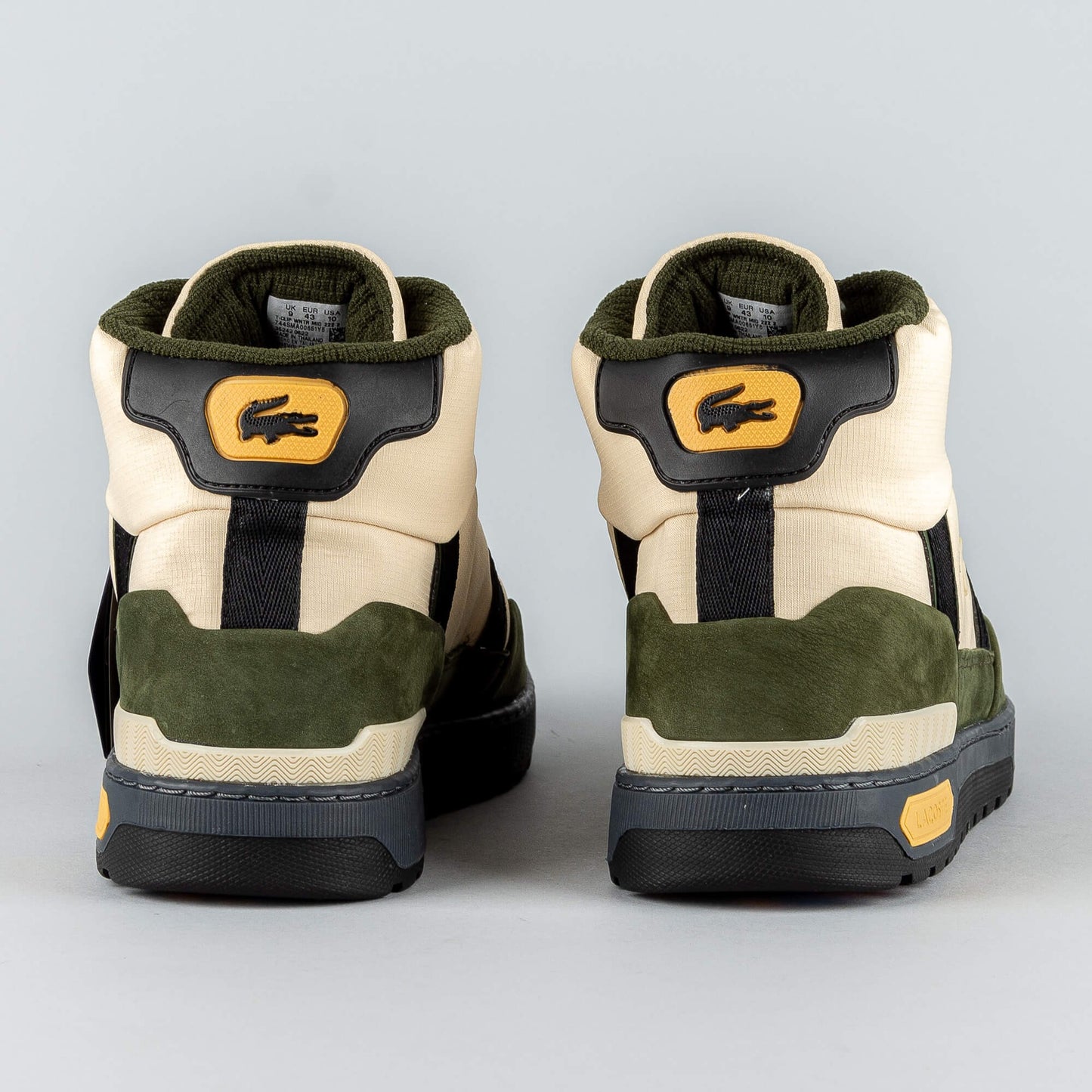 Lacoste T-Clip Hi Off White/Dark Green