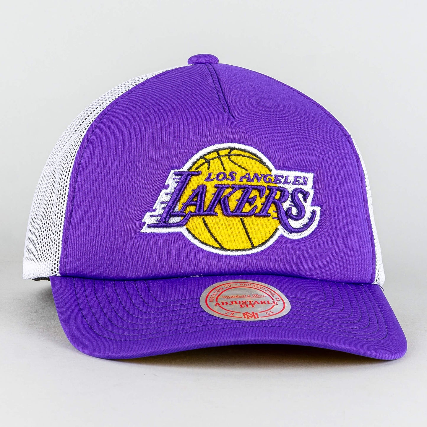 Mitchell & Ness OFF THE BACKBOARD TRUCKER LOS ANGELES LAKERS Purple / White