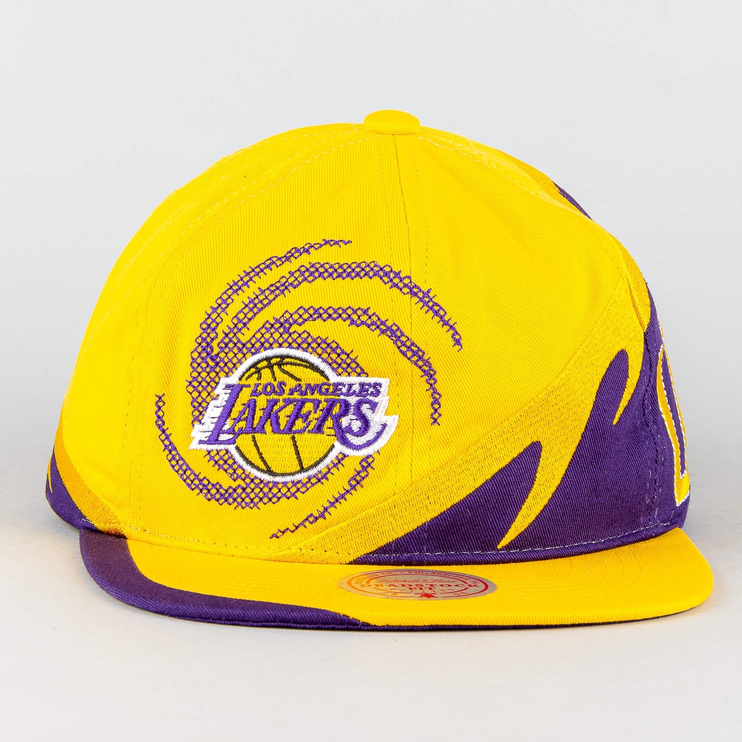 Mitchell & Ness SPIRAL DEADSTOCK SNAPBACK LOS ANGELES LAKERS Yellow