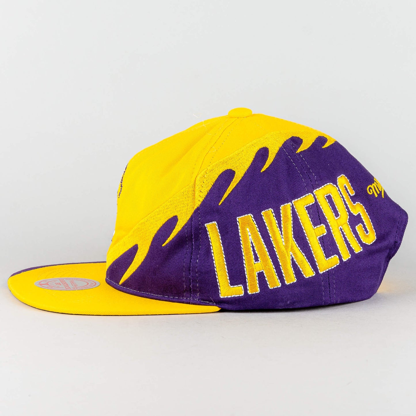 Mitchell & Ness SPIRAL DEADSTOCK SNAPBACK LOS ANGELES LAKERS Yellow