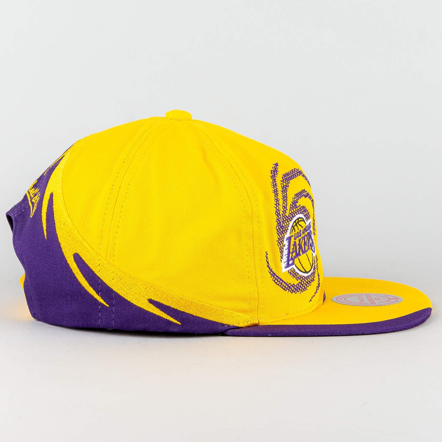 Mitchell & Ness SPIRAL DEADSTOCK SNAPBACK LOS ANGELES LAKERS Yellow