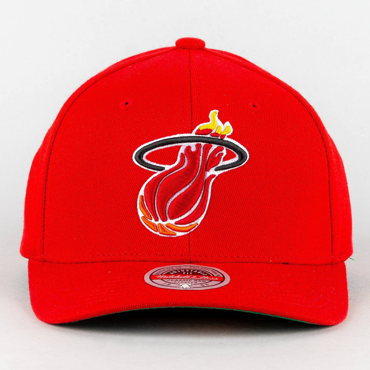 Mitchell & Ness NBA TEAM GROUND 2.0 STRETCH SNAPBACK HWC MIAMI HEAT Red