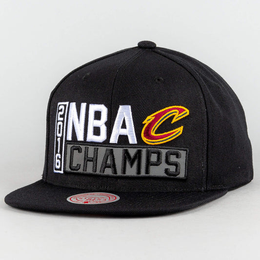 Mitchell & Ness NBA 16 NBA CHAMPS SNAPBACK HWC CLEVELAND CAVALIERS Black