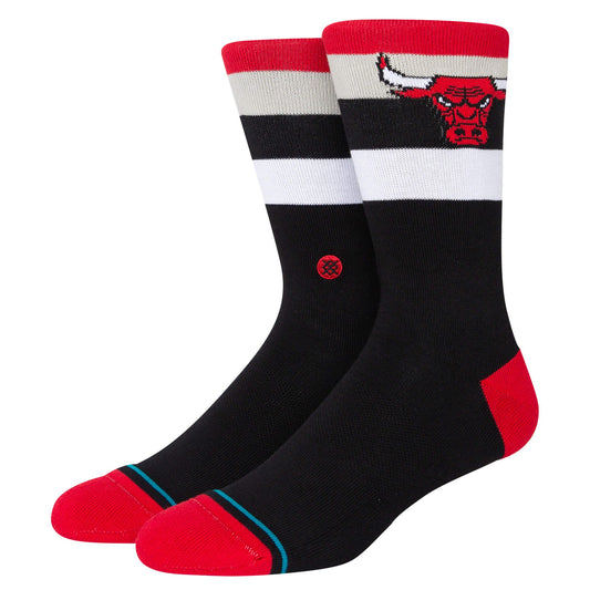 Ponožky Stance NBA Chicago Bulls ST Crew čierne/červené