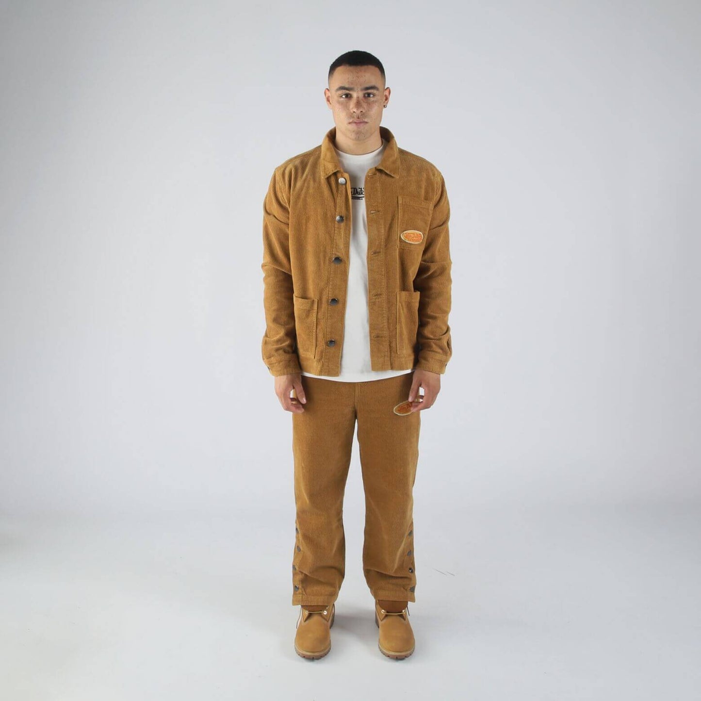 Prechodná bunda Von Dutch Originals Konny hnedá