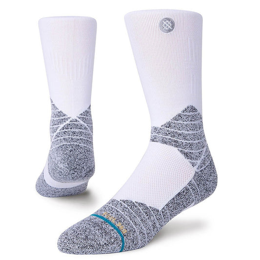 Basketbalové ponožky Stance Icon Sport Crew biele