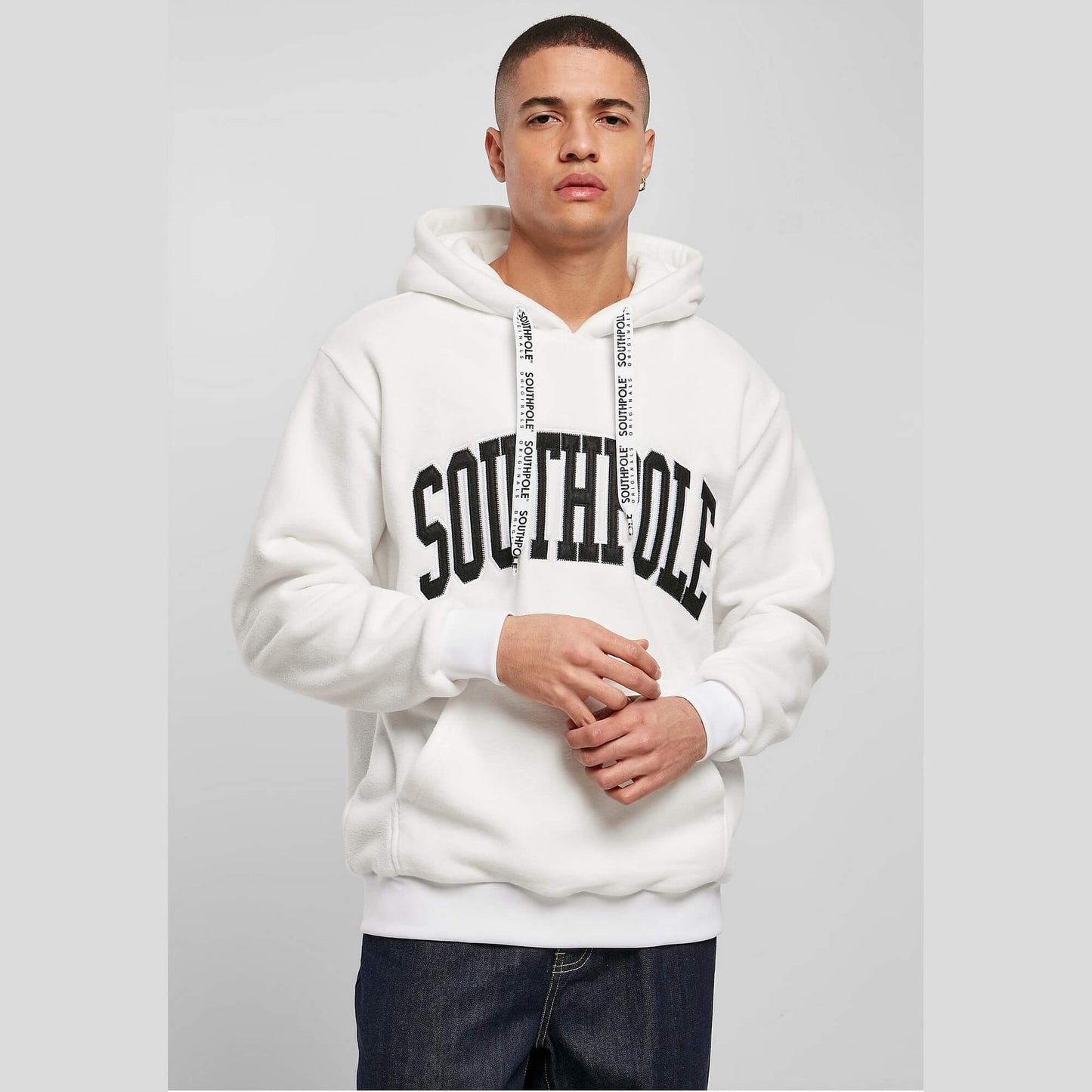 Southpole College Hoody white