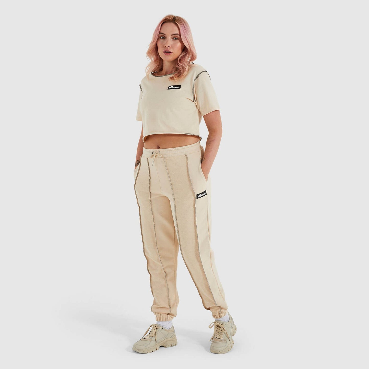 Ellesse Brilla Jog Pant Beige
