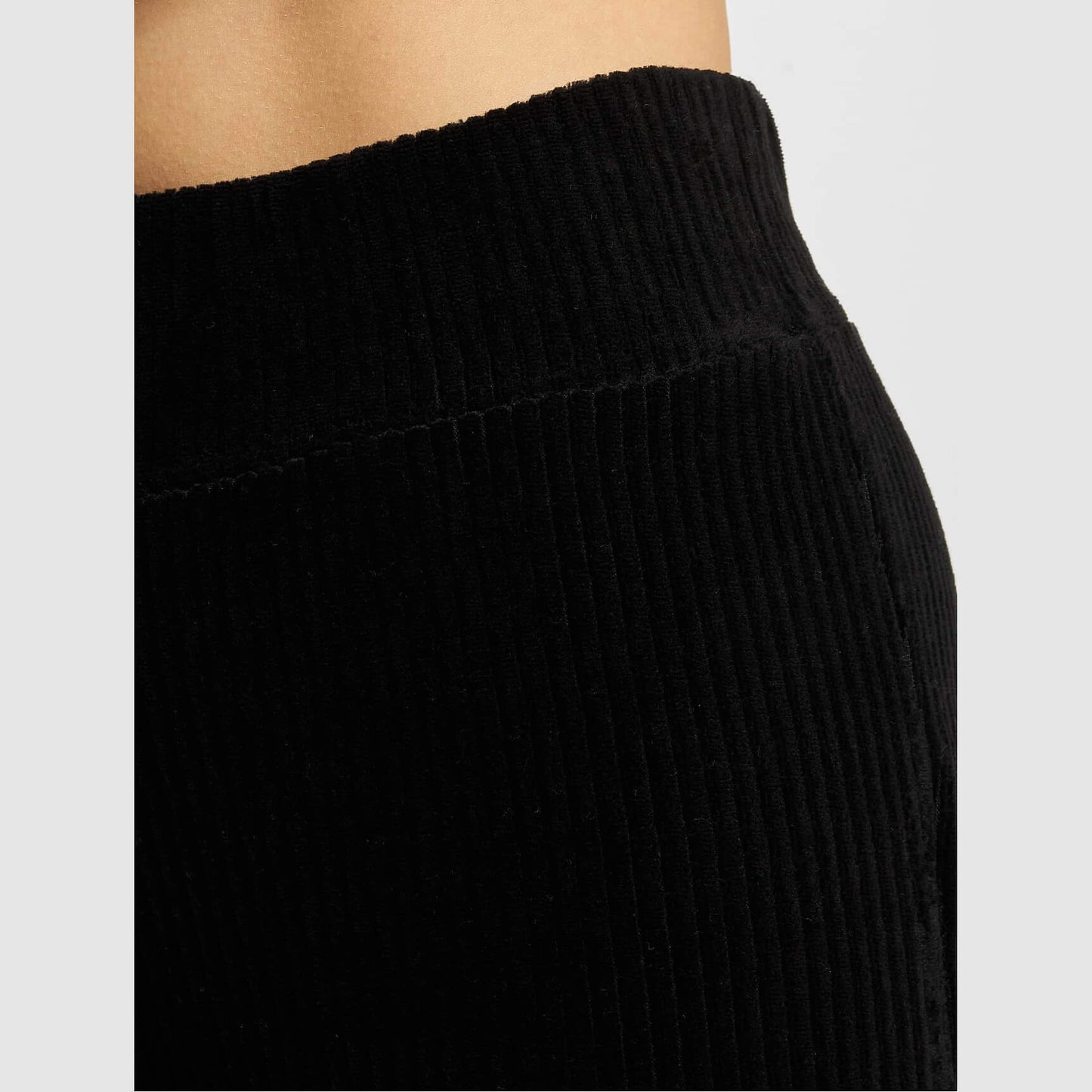 Dámske tepláky Karl Kani KK OG Corduroy Slit Flared Pants čierne