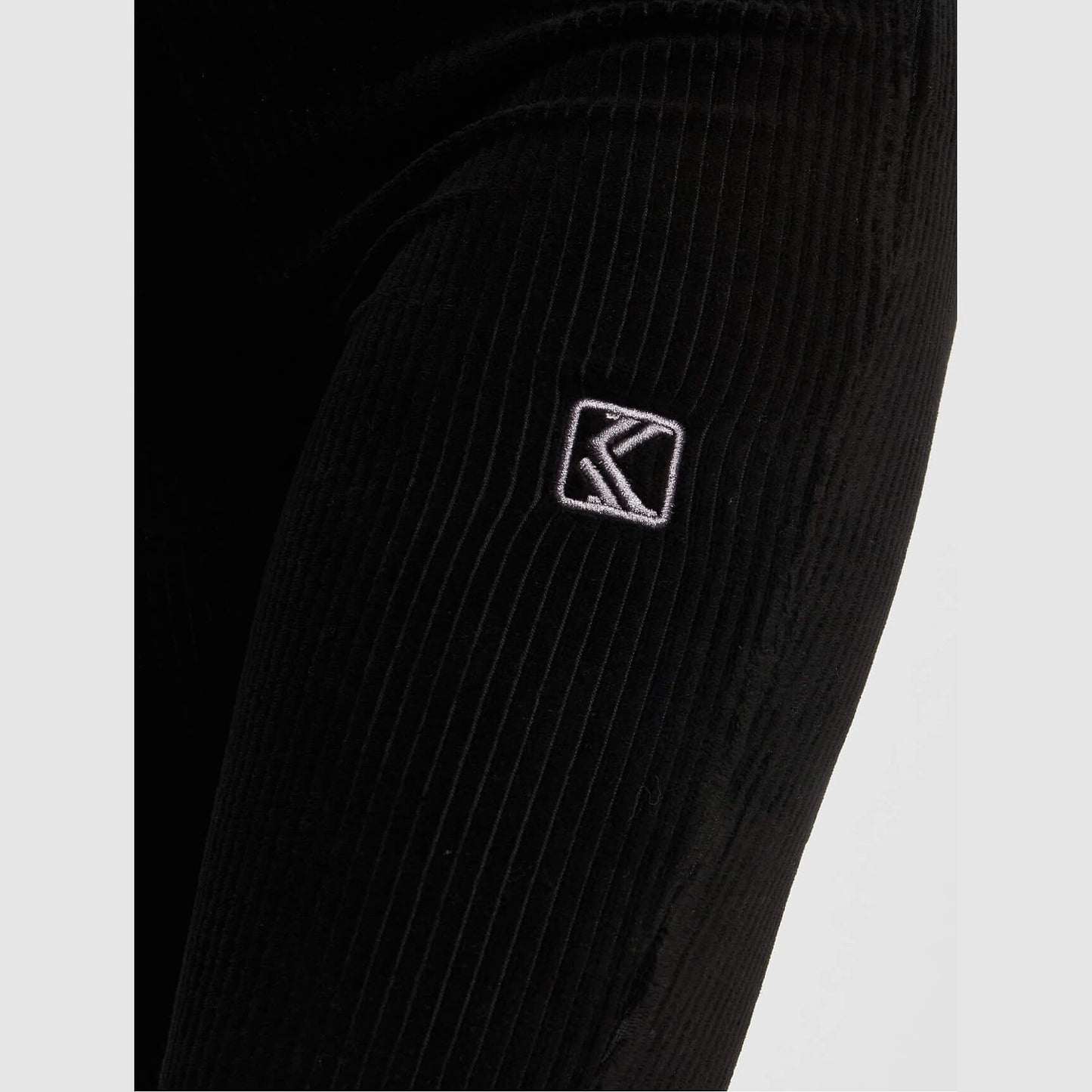 Dámske tepláky Karl Kani KK OG Corduroy Slit Flared Pants čierne