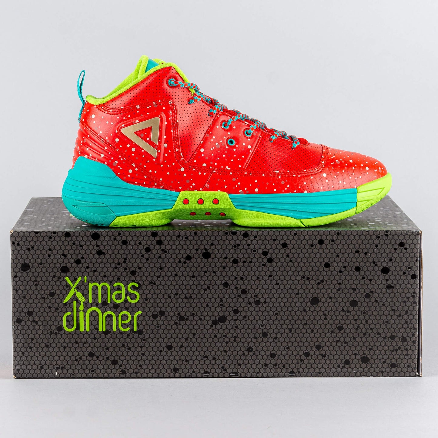 Peak Basketball Shoes George Hill GH3 Monster Christmas PE Red/Green