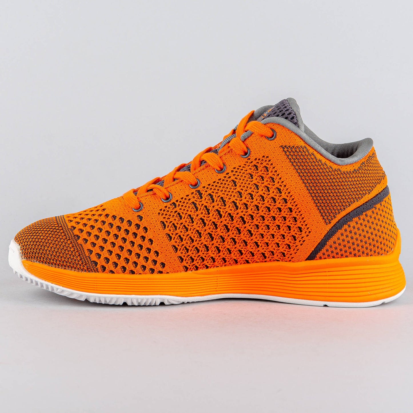 Peak Basketball Shoes Primeknit Fluorescent Orange/Gray