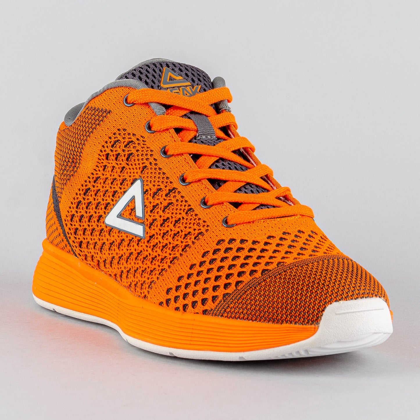 Basketbalové tenisky Peak Basketball Shoes Primeknit Fluorescent Orange/Gray