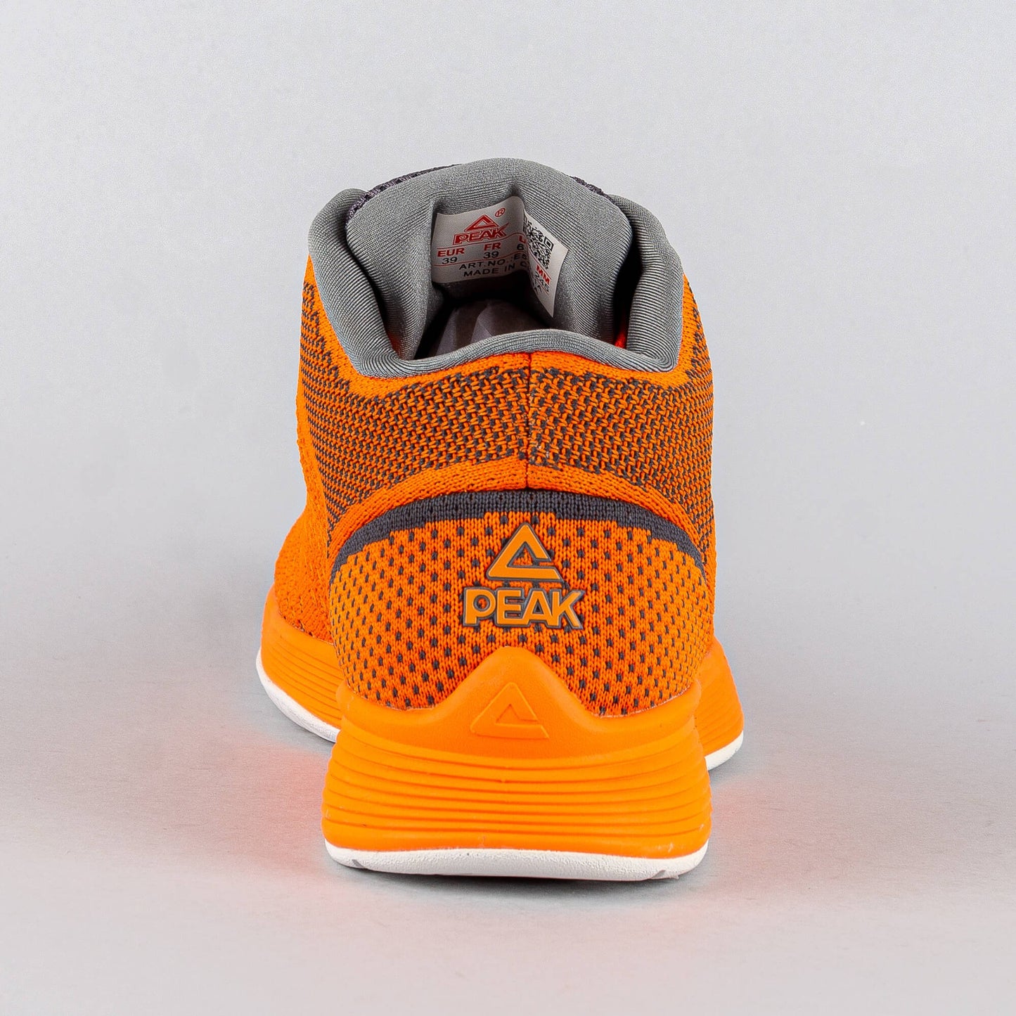 Basketbalové tenisky Peak Basketball Shoes Primeknit Fluorescent Orange/Gray